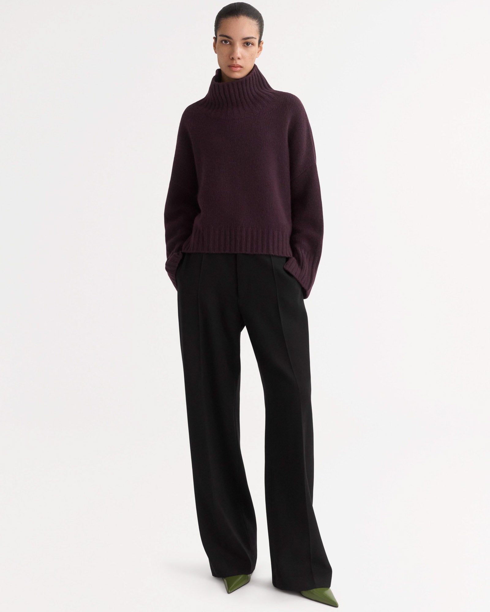 Girlfriend Turtleneck Sweater